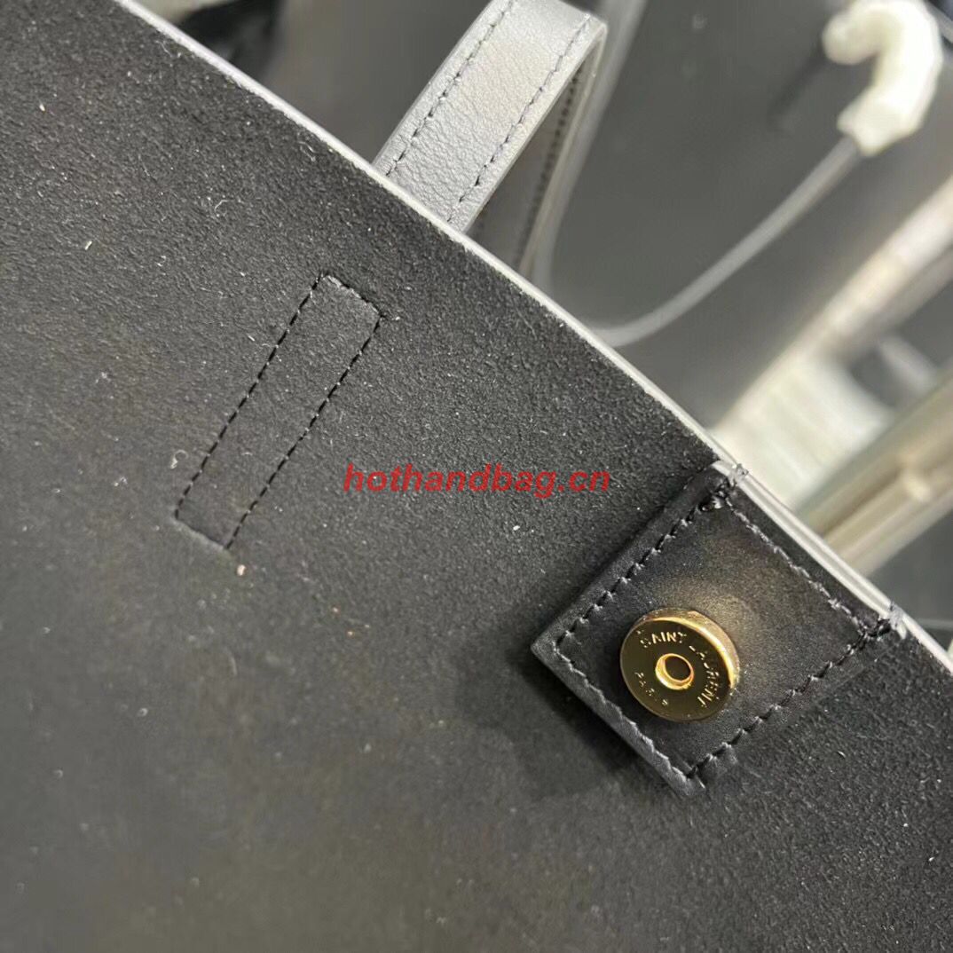 SAINT LAURENT SHOPPING SAINT LAURENT E/W IN SUPPLE LEATHER 600281 BLACK SAINT LAURENT SHOPPING SAINT LAURENT E/W IN SUPPLE LEATHER 600281 BLACK