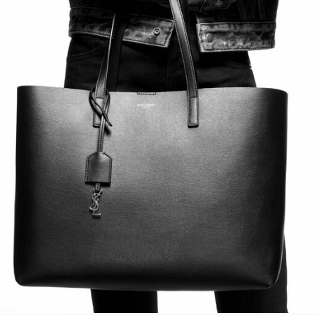 SAINT LAURENT SHOPPING SAINT LAURENT E/W IN SUPPLE LEATHER 600281 BLACK SAINT LAURENT SHOPPING SAINT LAURENT E/W IN SUPPLE LEATHER 600281 BLACK