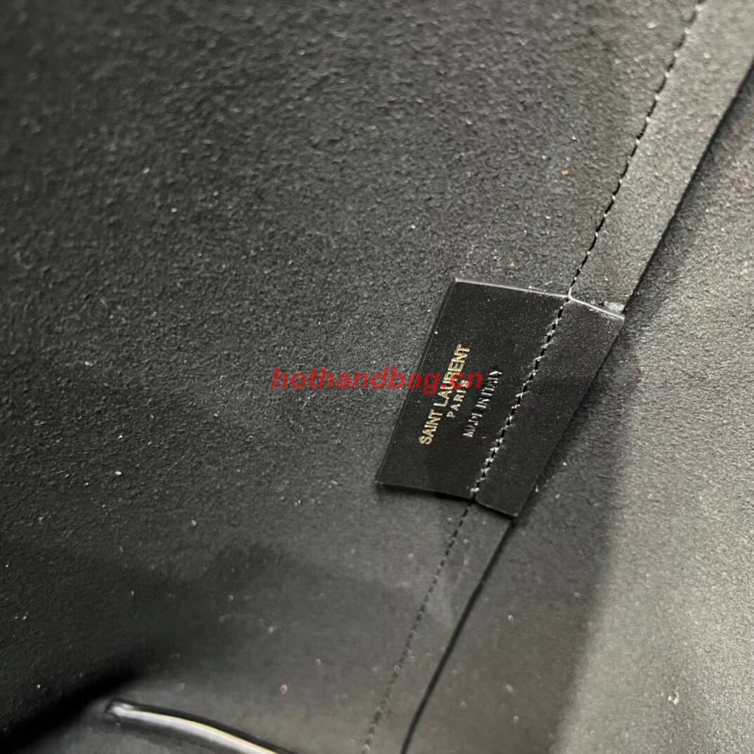 SAINT LAURENT SHOPPING SAINT LAURENT E/W IN SUPPLE LEATHER 600281 BLACK SAINT LAURENT SHOPPING SAINT LAURENT E/W IN SUPPLE LEATHER 600281 BLACK