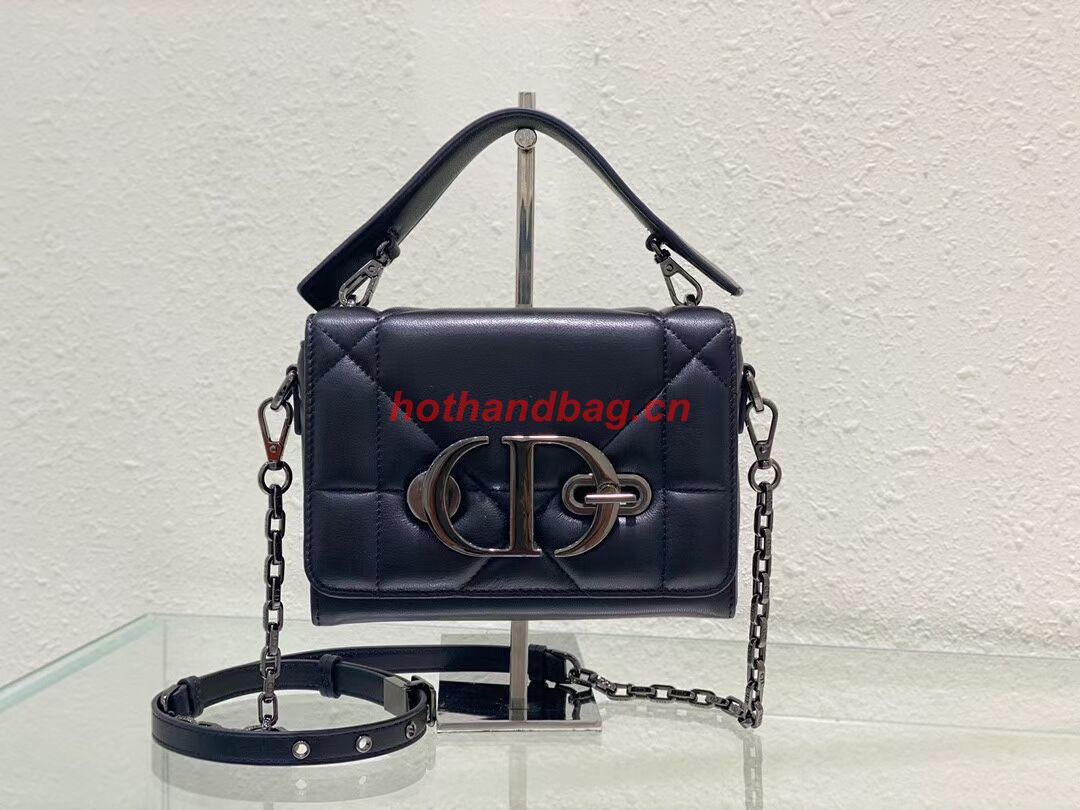 DIOR 30 MONTAIGNE BOX BAG WITH HANDLE Black Maxicannage Lambskin M9218B DIOR 30 MONTAIGNE BOX BAG WITH HANDLE Black Maxicannage Lambskin M9218B