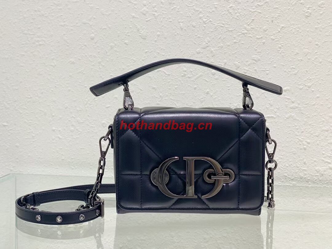 DIOR 30 MONTAIGNE BOX BAG WITH HANDLE Black Maxicannage Lambskin M9218B DIOR 30 MONTAIGNE BOX BAG WITH HANDLE Black Maxicannage Lambskin M9218B