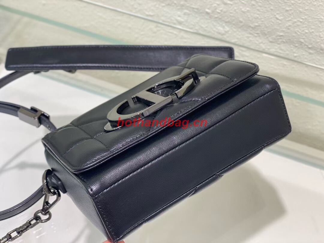DIOR 30 MONTAIGNE BOX BAG WITH HANDLE Black Maxicannage Lambskin M9218B DIOR 30 MONTAIGNE BOX BAG WITH HANDLE Black Maxicannage Lambskin M9218B