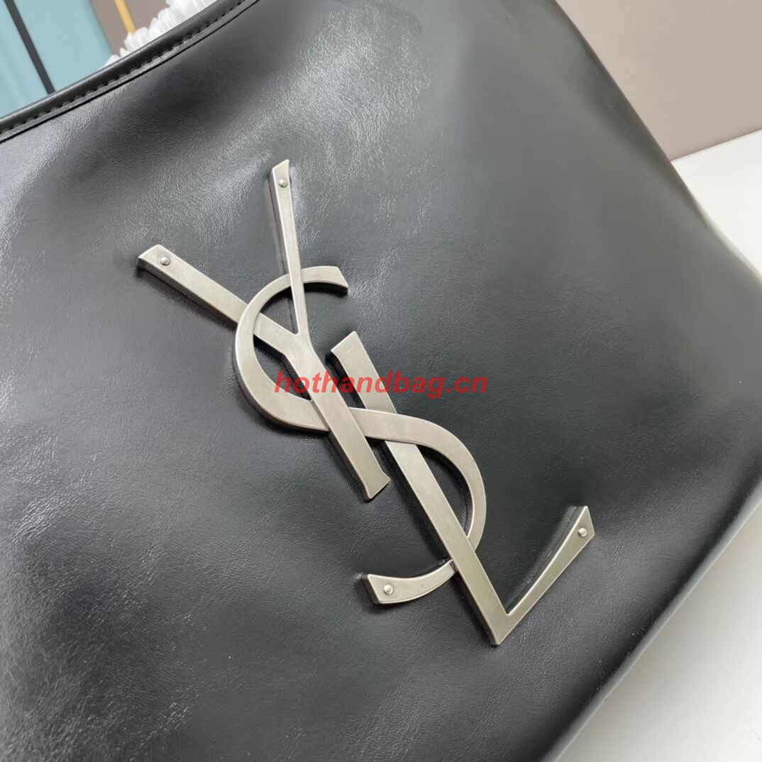 SAINT LAURENT LEATHER BAG 202235 BLACK SAINT LAURENT LEATHER BAG 202235 BLACK