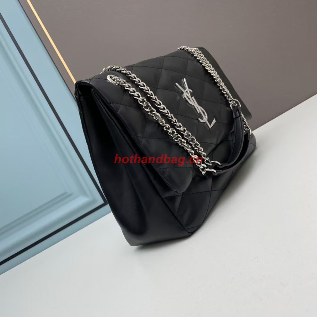 SAINT LAURENT LEATHER BAG Y203736 BLACK SAINT LAURENT LEATHER BAG Y203736 BLACK