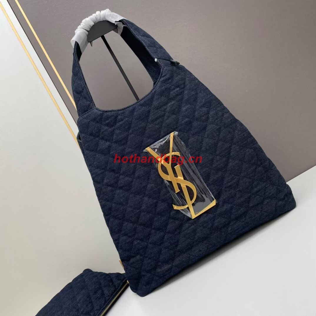 SAINT LAURENT SHOPPING Denim bag Y205320 dark blue SAINT LAURENT SHOPPING Denim bag Y205320 dark blue