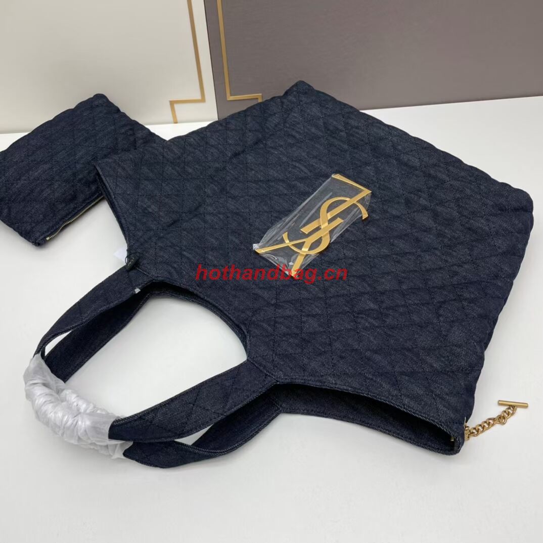 SAINT LAURENT SHOPPING Denim bag Y205320 dark blue SAINT LAURENT SHOPPING Denim bag Y205320 dark blue