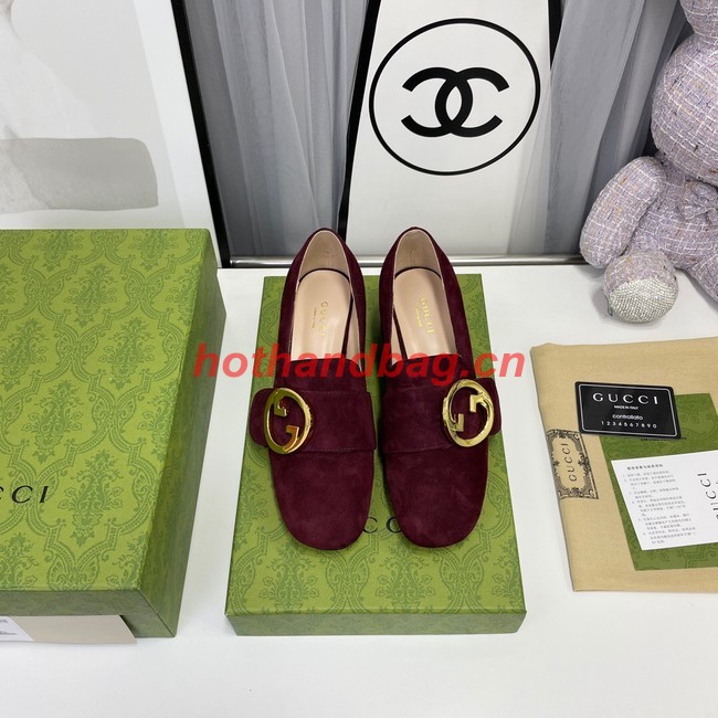 Womens Gucci Blondie pump heel height 5.5CM 81920-6