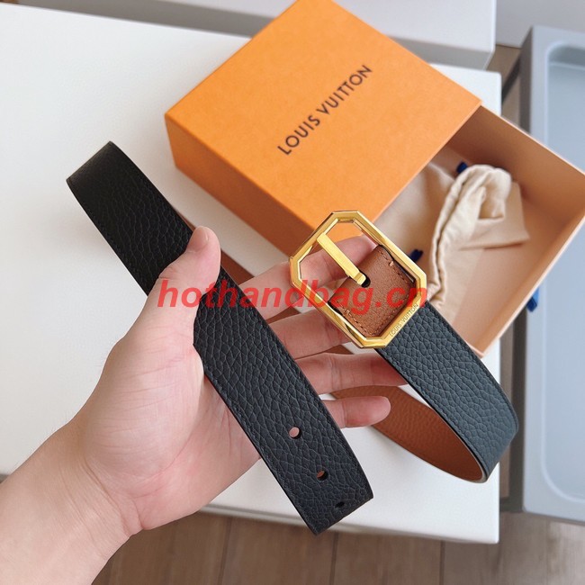 Louis Vuitton 35MM Leather Belt 71147