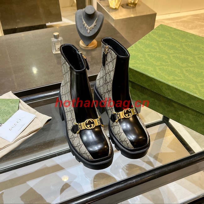 Gucci ankle boot heel height 6CM 91924-4