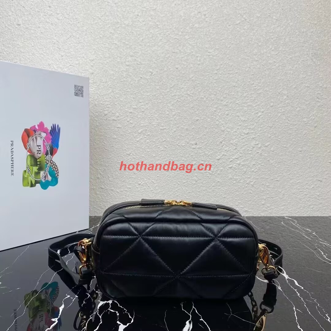 Prada Small nappa leather bag 1HH097 black Prada Small nappa leather bag 1HH097 black