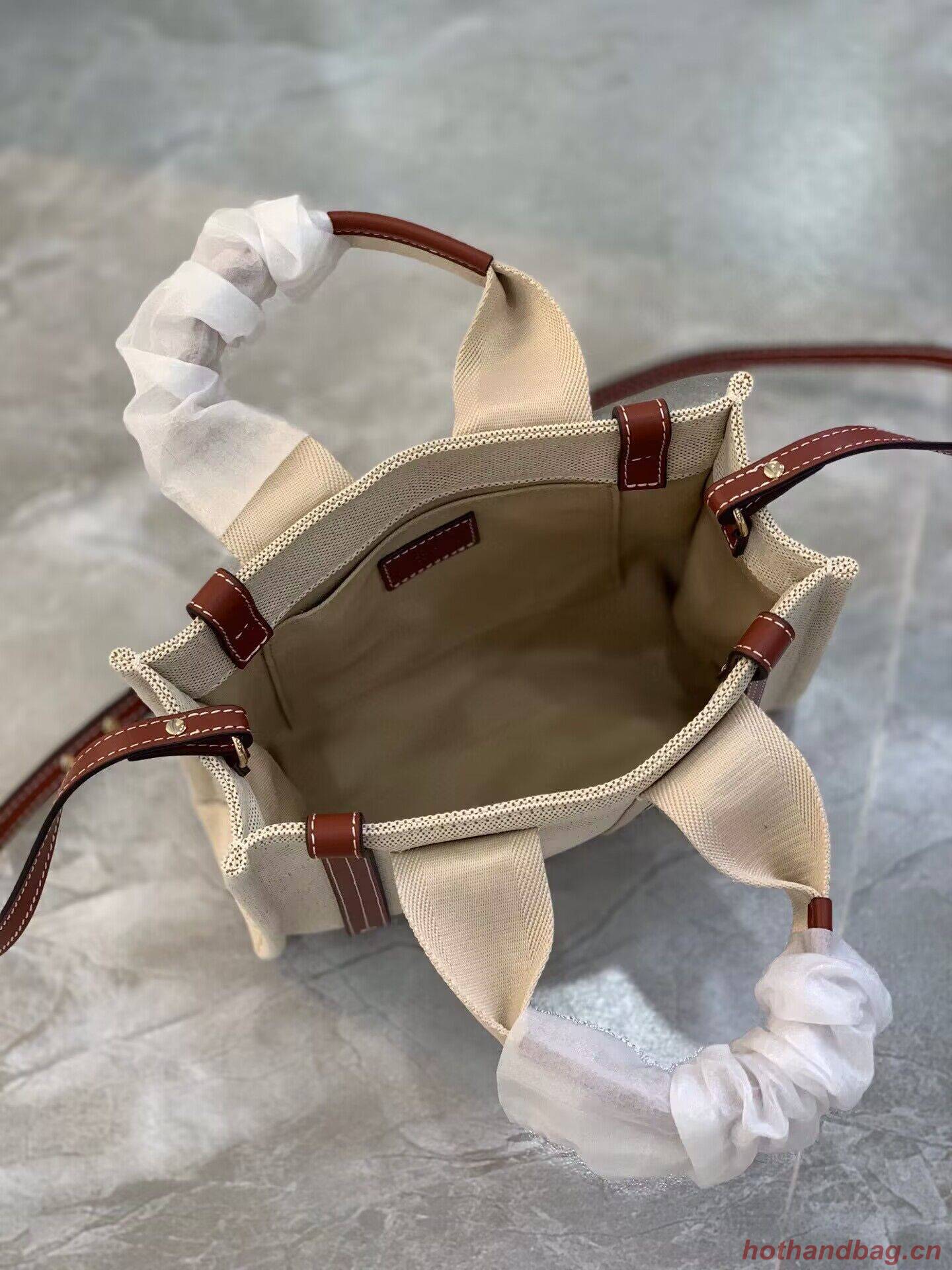 Chloe Cloth & leather 7576 Brown Chloe Cloth & leather 7576 Brown