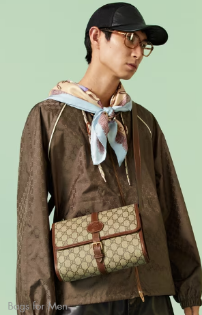 Gucci GG messenger bag with Interlocking G 745679 Brown Gucci GG messenger bag with Interlocking G 745679 Brown