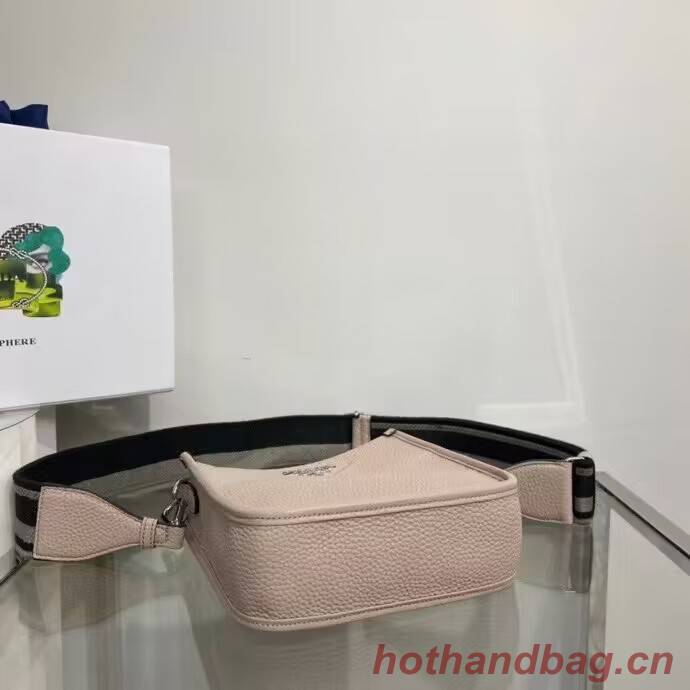 Prada Leather mini shoulder bag 1BH191 Clay Grey Prada Leather mini shoulder bag 1BH191 Clay Grey