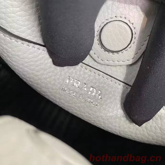 Prada Leather mini shoulder bag 1BH191 Grey Prada Leather mini shoulder bag 1BH191 Grey