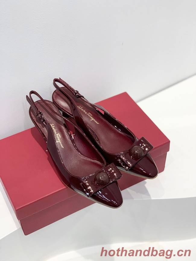 Ferragamo Shoes heel height 5.5CM 93495-1