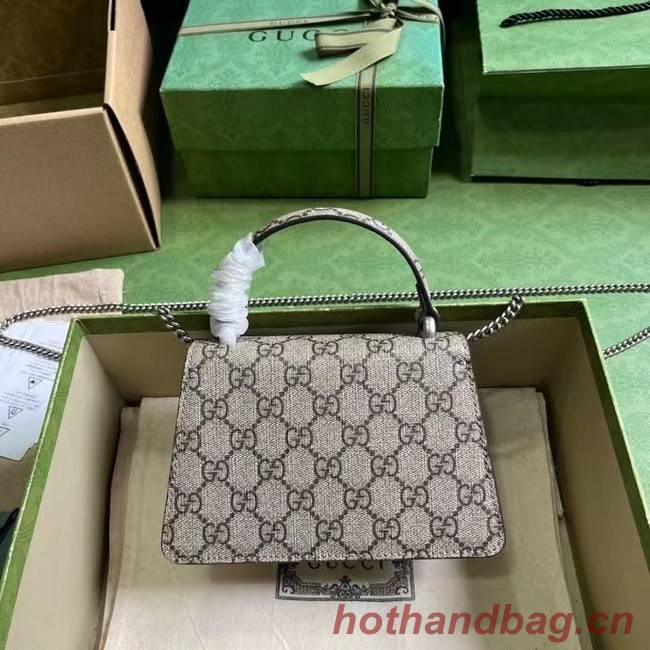 GUCCI DIONYSUS MINI TOP HANDLE BAG 752029 Beige