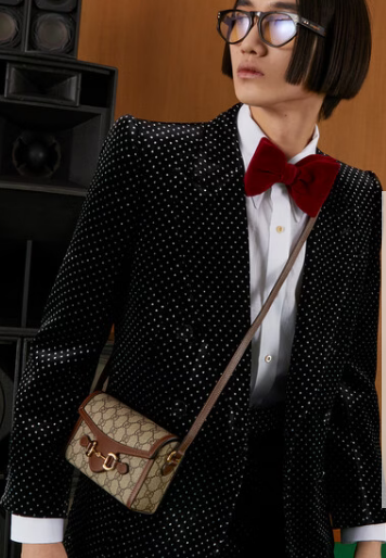 GUCCI HORSEBIT 1955 MINI BAG 699296 Brown GUCCI HORSEBIT 1955 MINI BAG 699296 Brown