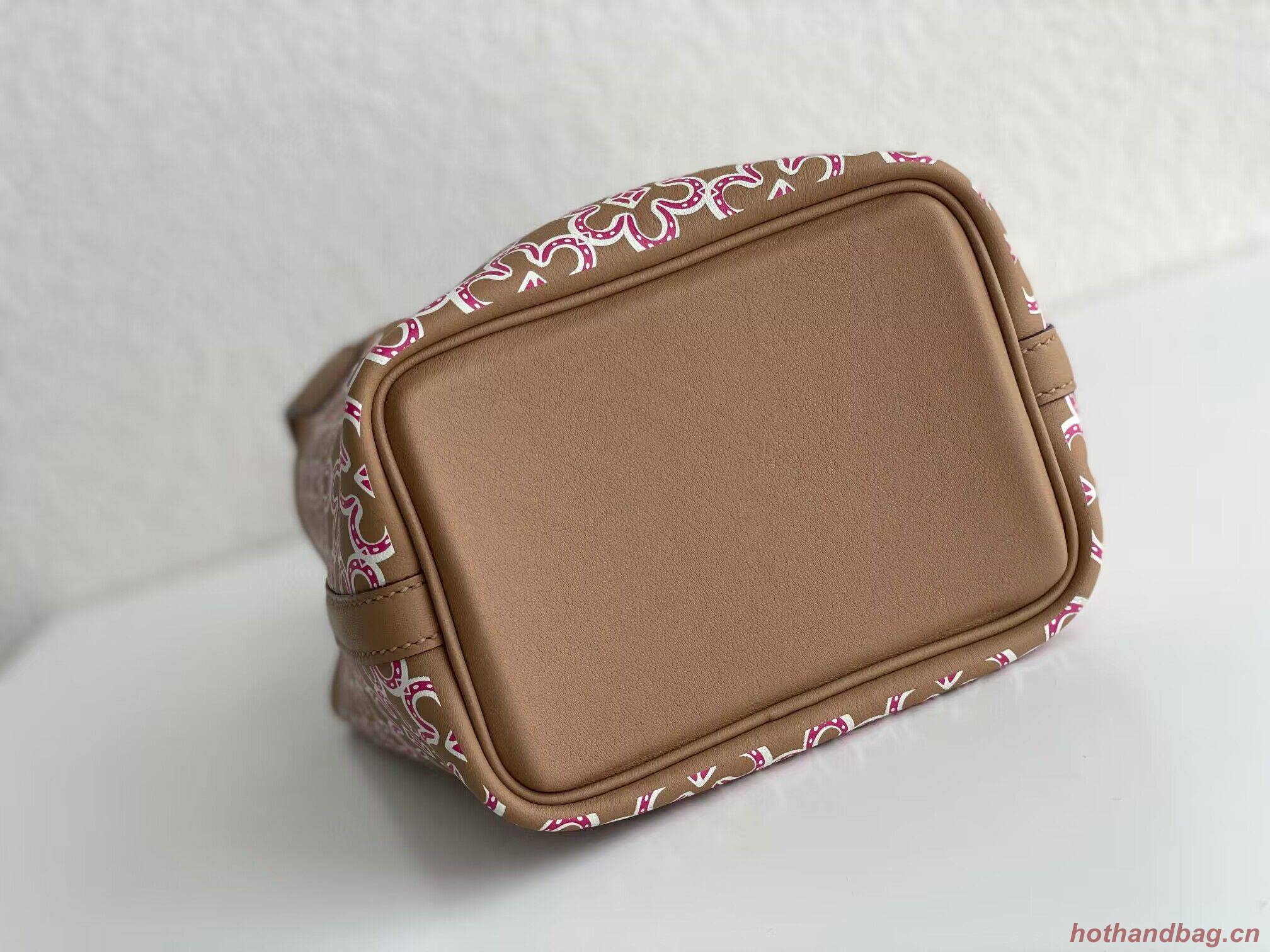 Hermes Mini Picotin 14 Lock Bags Original Swift Leather PL5302 Flower Brown Hermes Mini Picotin 14 Lock Bags Original Swift Leather PL5302 Flower Brown