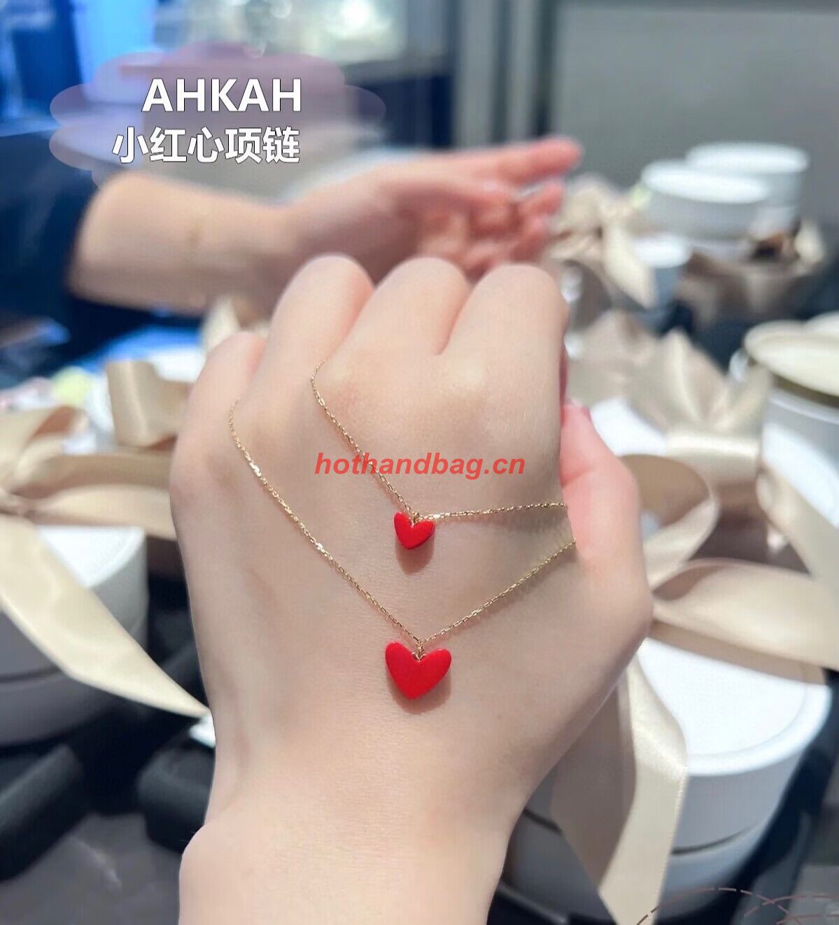 AHKAH Heart Necklace A61332 AHKAH Heart Necklace A61332
