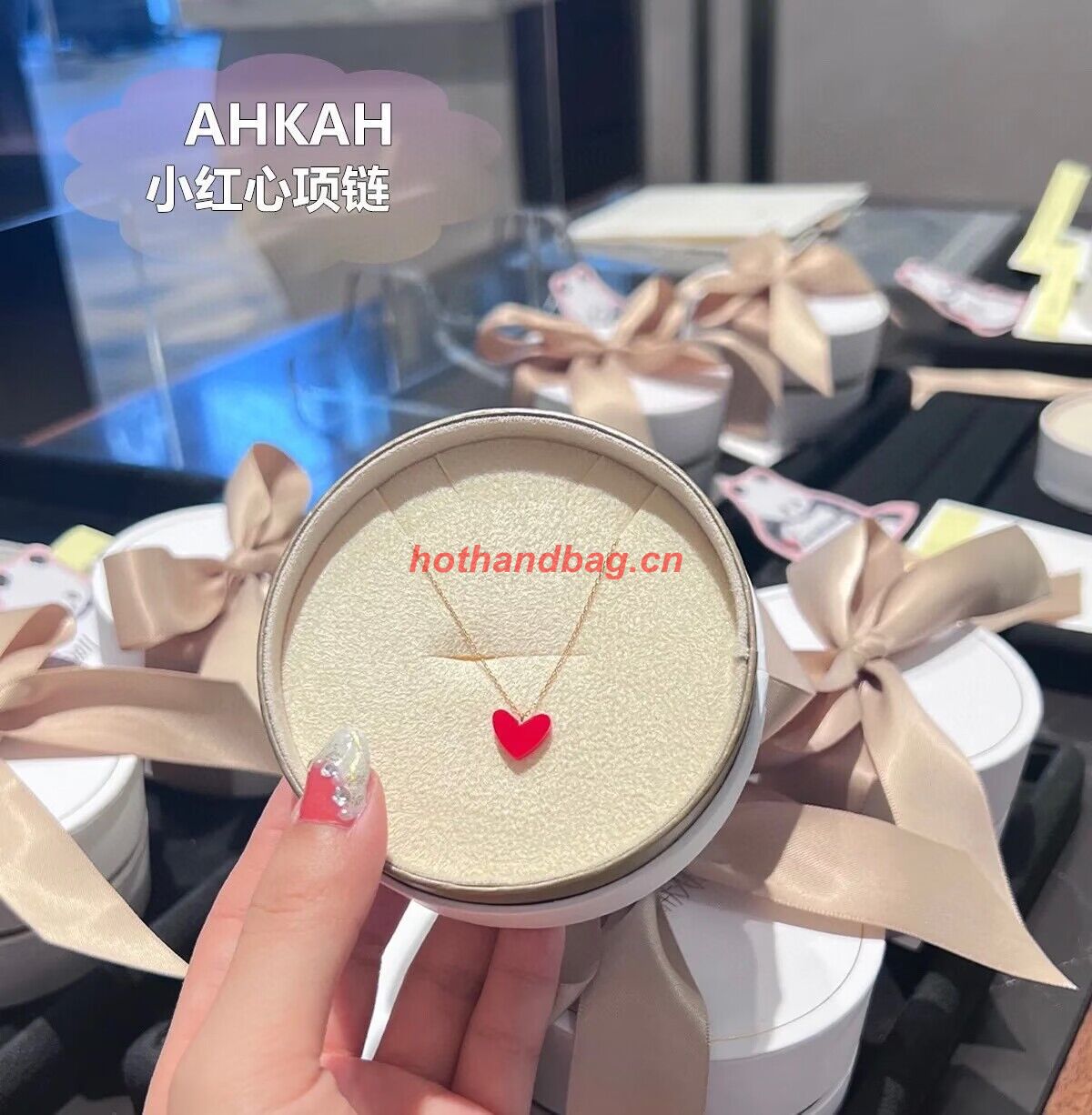 AHKAH Heart Necklace A61332 AHKAH Heart Necklace A61332