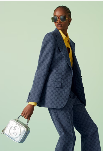 GUCCI BLONDIE TOP HANDLE BAG 744434 silver GUCCI BLONDIE TOP HANDLE BAG 744434 silver