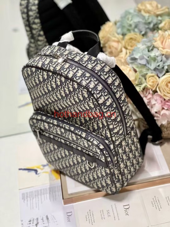 Dior Essentials RIDER BACKPACK Beige and Black Dior Oblique Jacquard 1VOBA088YKY Dior Essentials RIDER BACKPACK Beige and Black Dior Oblique Jacquard 1VOBA088YKY