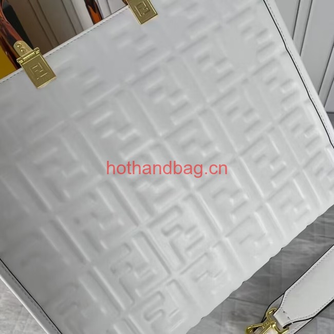 Fendi Sunshine Medium Shopper F1614 white Fendi Sunshine Medium Shopper F1614 white