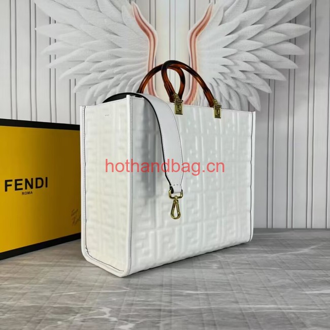 Fendi Sunshine Medium Shopper F1614 white Fendi Sunshine Medium Shopper F1614 white
