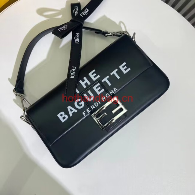 Fendi mini smooth leather bag F1997 black Fendi mini smooth leather bag F1997 black