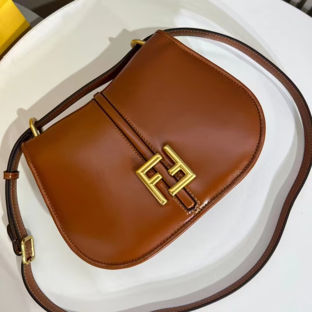 Fendi C mon Medium 8BT366 Brown Fendi C mon Medium 8BT366 Brown