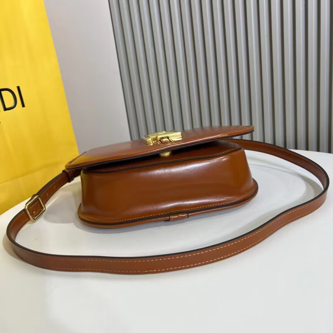 Fendi C mon Medium 8BT366 Brown Fendi C mon Medium 8BT366 Brown