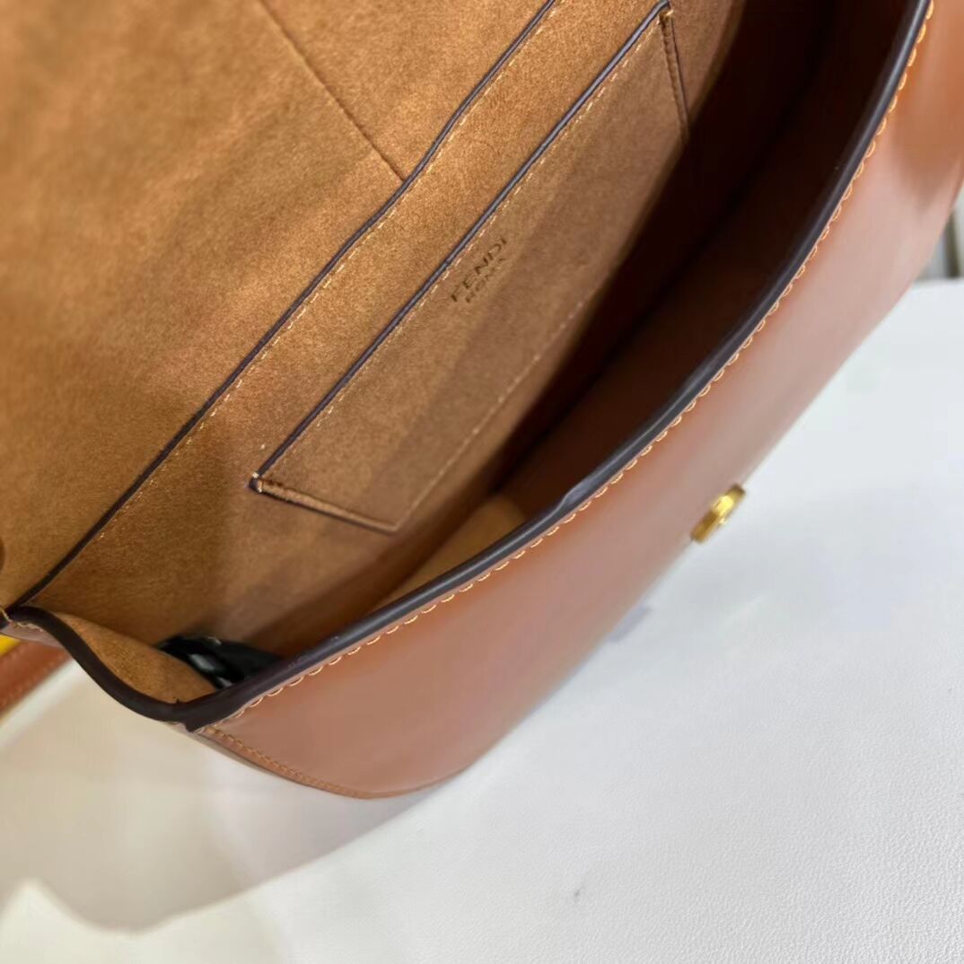 Fendi C mon Medium 8BT366 Brown Fendi C mon Medium 8BT366 Brown