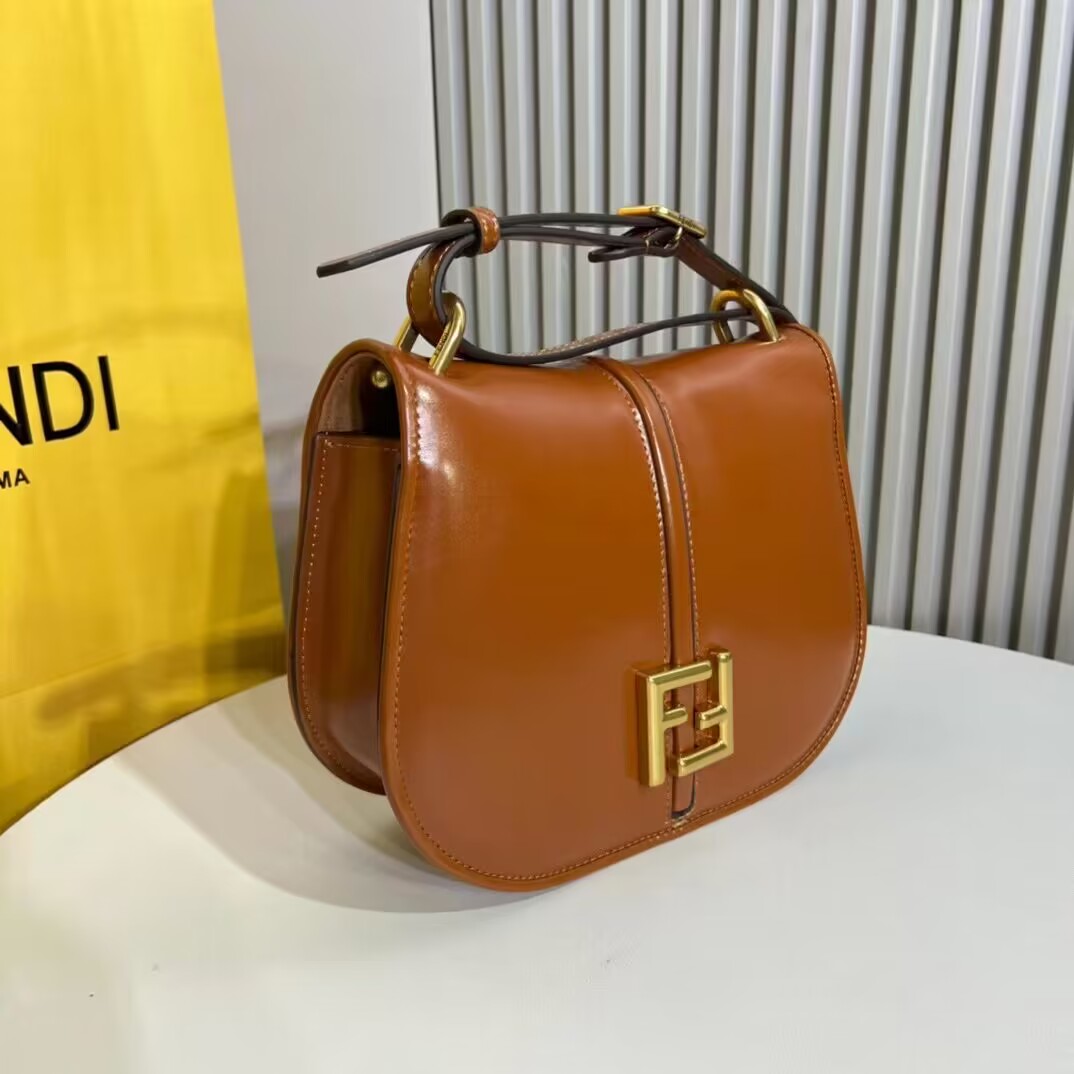 Fendi C mon Medium 8BT366 Brown Fendi C mon Medium 8BT366 Brown