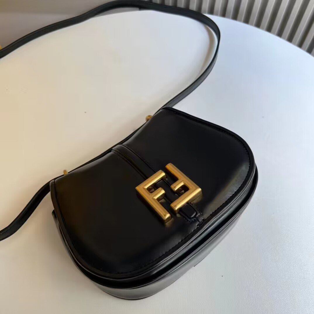Fendi Cmon Mini leather bag 8BS082 Black Fendi Cmon Mini leather bag 8BS082 Black