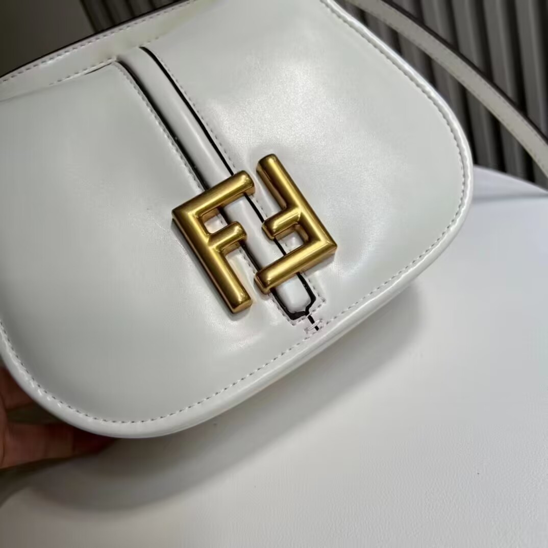 Fendi Cmon Mini leather bag 8BS082 White Fendi Cmon Mini leather bag 8BS082 White