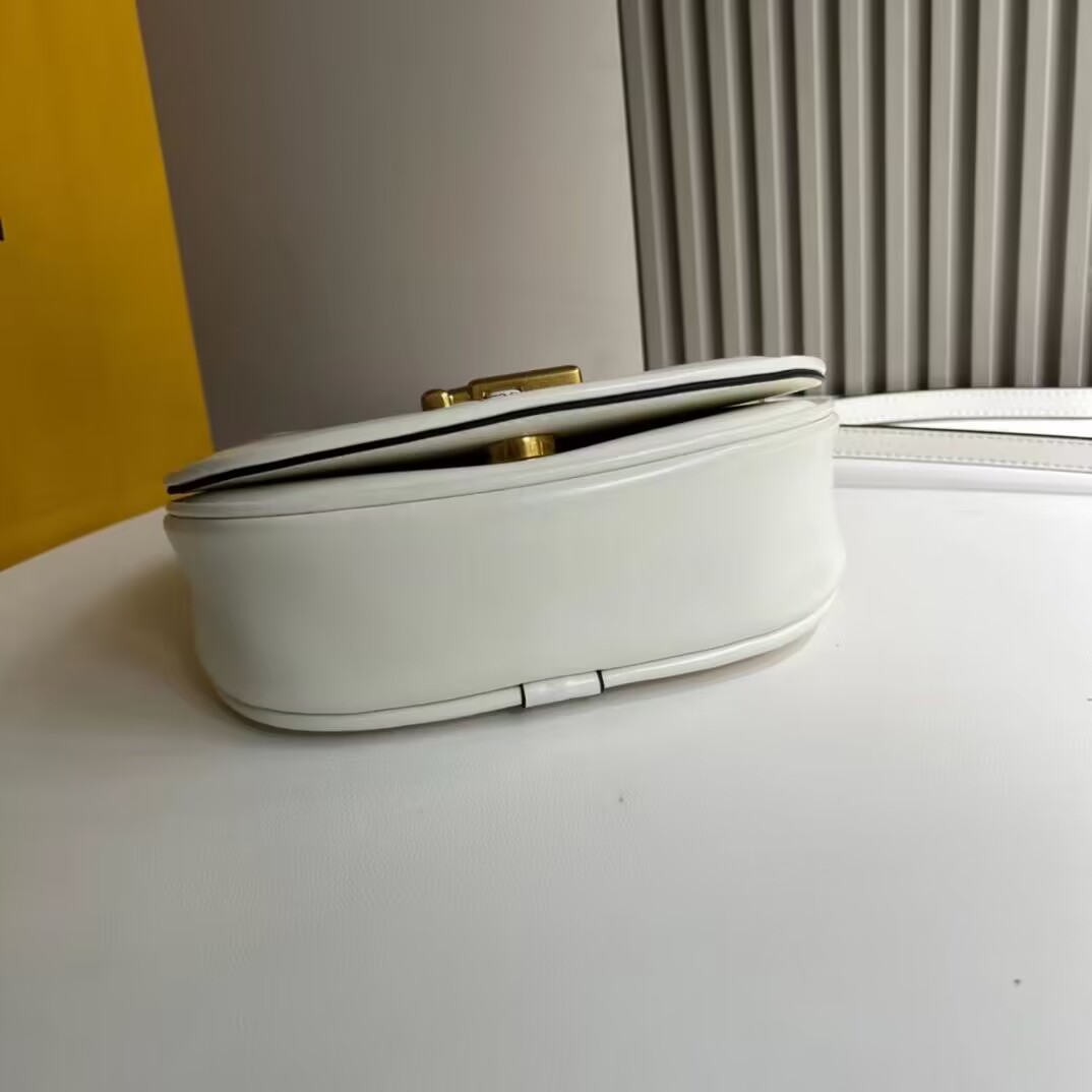 Fendi Cmon Mini leather bag 8BS082 White Fendi Cmon Mini leather bag 8BS082 White