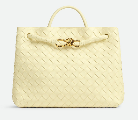 Bottega Veneta Medium Andiamo 743572 Chamomile Bottega Veneta Medium Andiamo 743572 Chamomile
