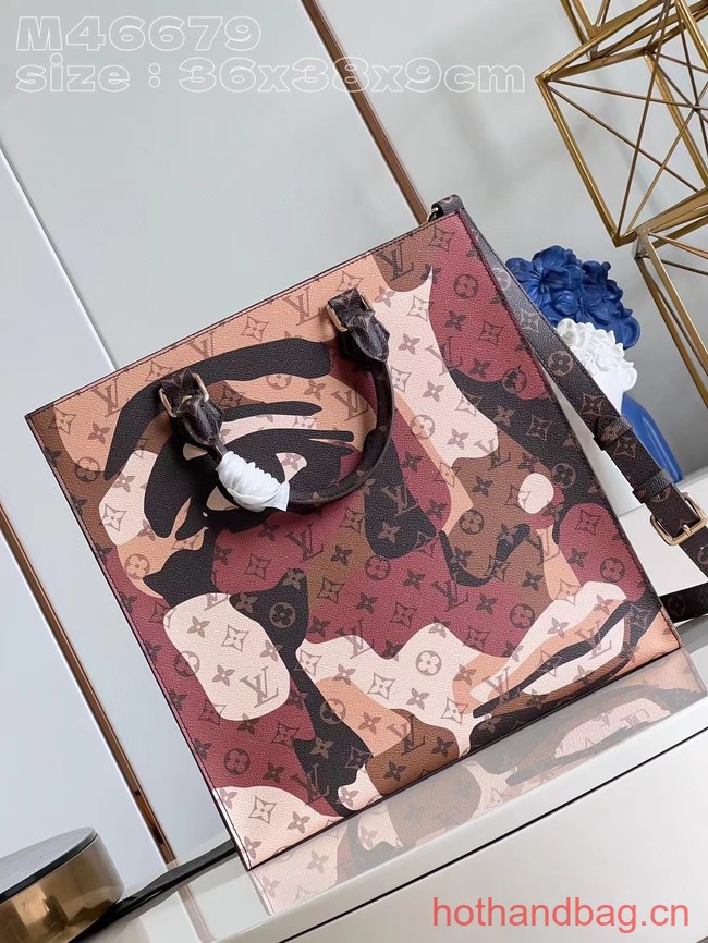 Louis Vuitton Sac Plat NV M46679 Brown