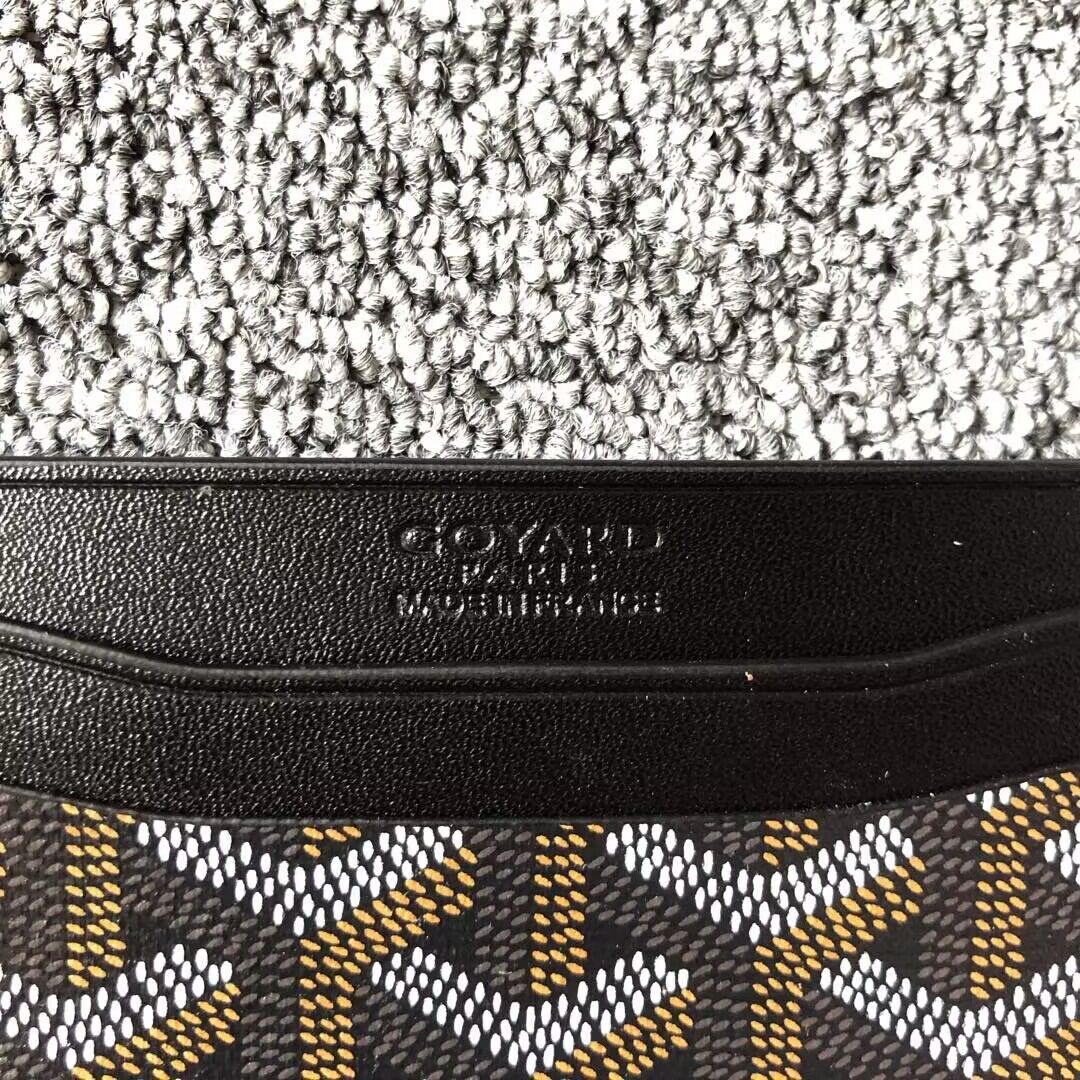 Goyard Card case G9988 Black Goyard Card case G9988 Black