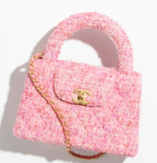 Chanel MINI SHOPPING BAG AS4416 Pink & Ecru Chanel MINI SHOPPING BAG AS4416 Pink & Ecru