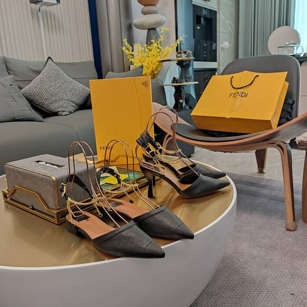 Fendi Shoes FDS00095 Heel 7.5CM