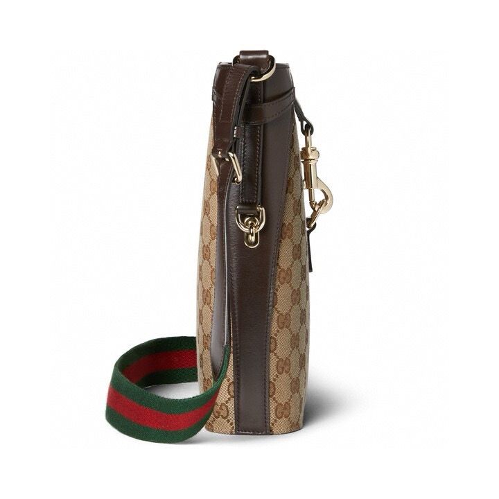 GUCCI GG Supreme Original Leather Bag 782911 Dark Brown GUCCI GG Supreme Original Leather Bag 782911 Dark Brown