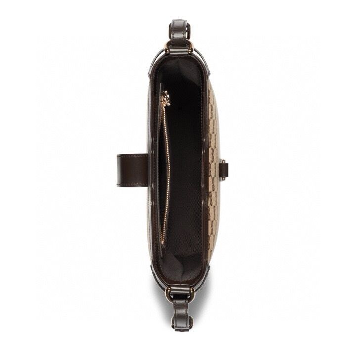 GUCCI GG Supreme Original Leather Bag 782911 Dark Brown GUCCI GG Supreme Original Leather Bag 782911 Dark Brown