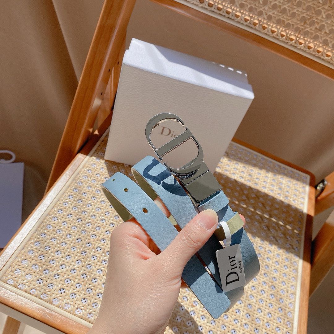 Dior Leather Belt 20MM CD25901 Dior Leather Belt 20MM CD25901