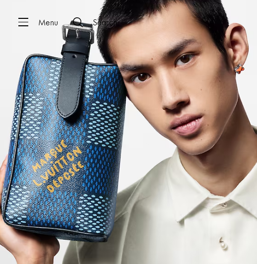 Louis Vuitton Locker Dopp Kit N40747 Blue Louis Vuitton Locker Dopp Kit N40747 Blue