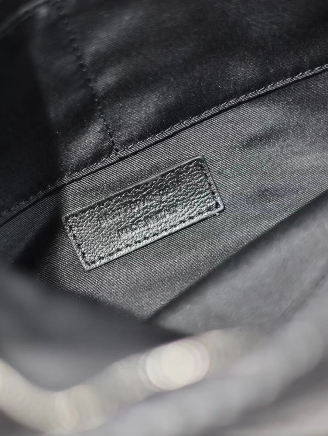 SAINT LAURENT CALYPSO LARGE POUCH IN LAMBSKIN 778943-2 black SAINT LAURENT CALYPSO LARGE POUCH IN LAMBSKIN 778943-2 black