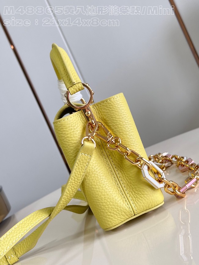 Louis Vuitton Capucines Mini M23456 yellow
