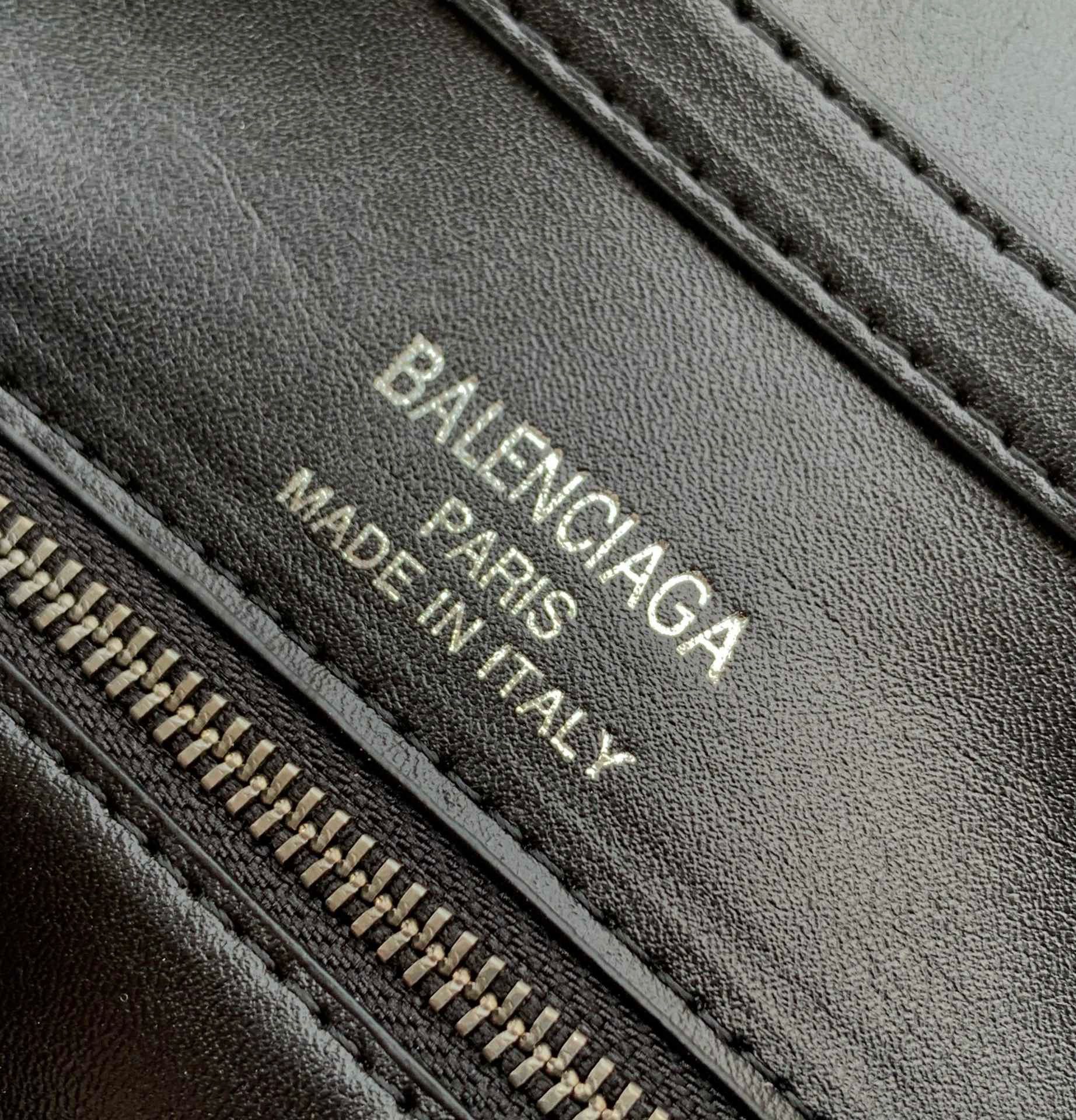 Balenciaga Rodeo Mini Handbag in black smooth calfskin 9027 aged-silver hardware Balenciaga Rodeo Mini Handbag in black smooth calfskin 9027 aged-silver hardware