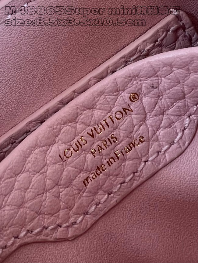 Louis Vuitton Capucines NANO M48865 pink