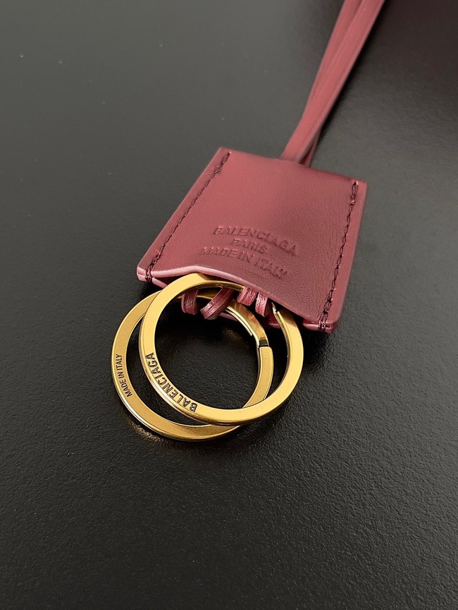 Balenciaga Rodeo Mini Handbag smooth calfskin 795456 Burgundy